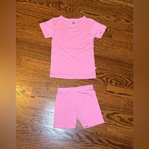 Birdie Bean Bamboo Pajamas Set Short Sleeve 3T NWOT